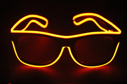New LED Glow Glasses, EL Light-Up Toy Glasses