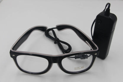 New LED Glow Glasses, EL Light-Up Toy Glasses