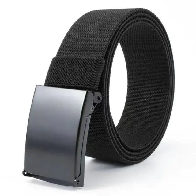 Men's Nylon Braided Stretch Belt for Outdoor Activities