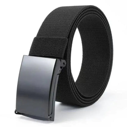 Men's Nylon Braided Stretch Belt for Outdoor Activities