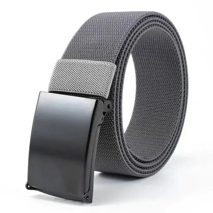Men's Nylon Braided Stretch Belt for Outdoor Activities