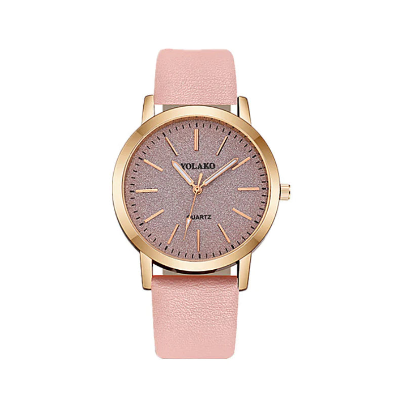 Bracelet Watch, Leather Band Watch, Glitter Watch