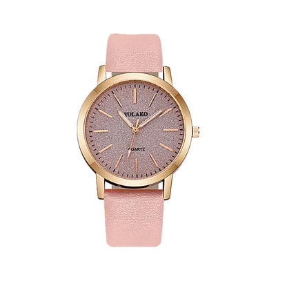 Bracelet Watch, Leather Band Watch, Glitter Watch
