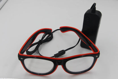 New LED Glow Glasses, EL Light-Up Toy Glasses
