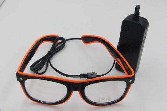 New LED Glow Glasses, EL Light-Up Toy Glasses