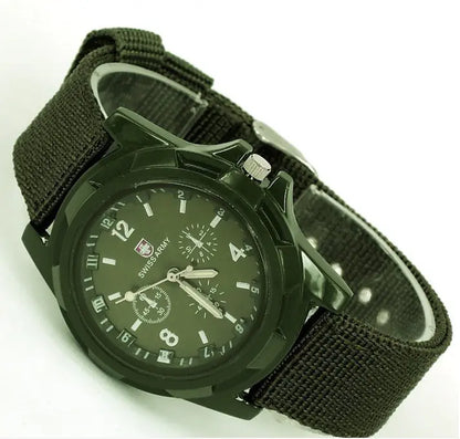 Nylon Woven Strap Watch, Electronic Sports Watch