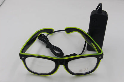 New LED Glow Glasses, EL Light-Up Toy Glasses