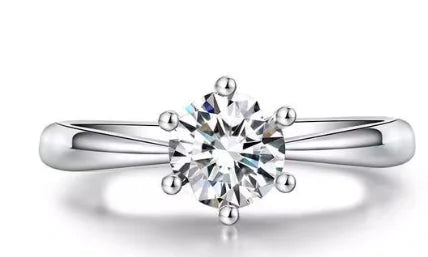Pink Zircon Ring with Diamonds - Wedding Ring