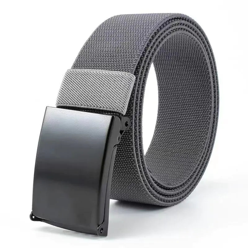 Men's Nylon Braided Stretch Belt for Outdoor Activities