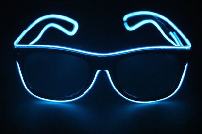 New LED Glow Glasses, EL Light-Up Toy Glasses