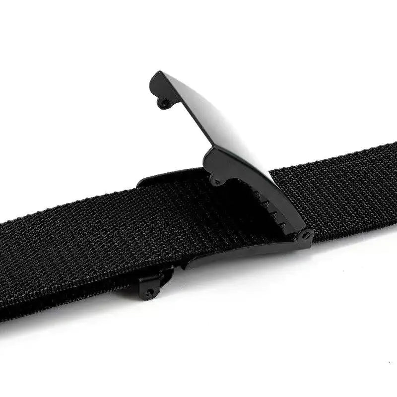 Men's Nylon Braided Stretch Belt for Outdoor Activities