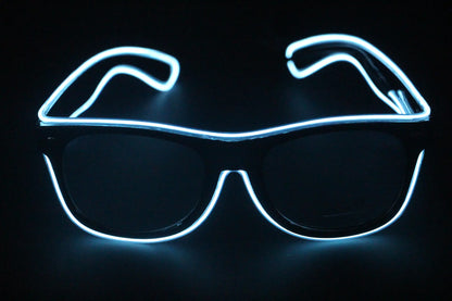 New LED Glow Glasses, EL Light-Up Toy Glasses