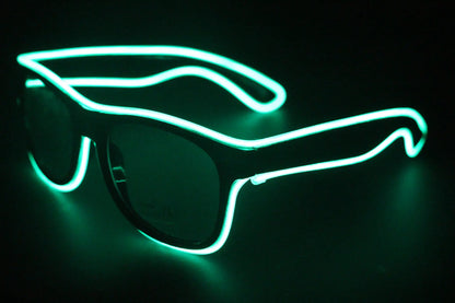 New LED Glow Glasses, EL Light-Up Toy Glasses