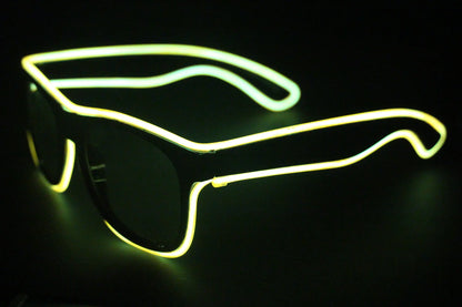 New LED Glow Glasses, EL Light-Up Toy Glasses