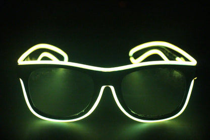 New LED Glow Glasses, EL Light-Up Toy Glasses
